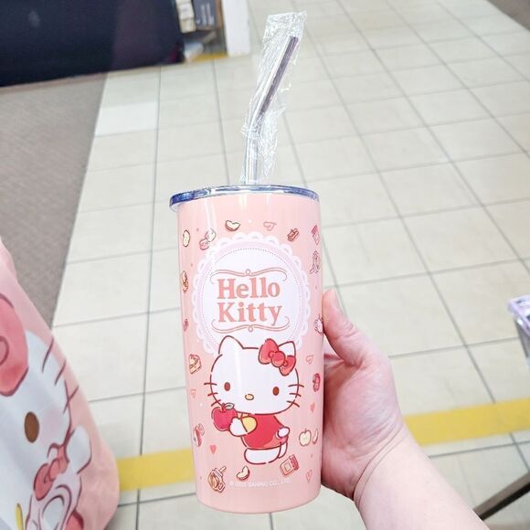 Brand New Sanrio Hello Kitty 600ml Thermal Cup #1 - Picture 1 of 8